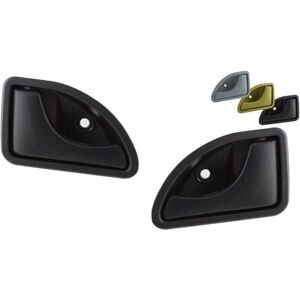 YMYNY 2 x twingo/kangoo front left and right door handle, lifetime warranty (Black)
