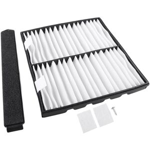 TLILY 22759208 Cabin Air Filter Cover Plate Set Fit for GMC Sierra Yukon Cadillac Escalade Chevrolet Avalanche Silverado Tahoe