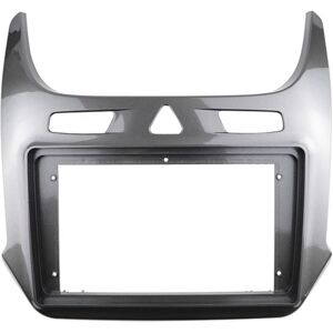 Tlily - 2Din Car Radio Fascia For Chevrolet Cobalt 2016+ dvd Stereo Frame Plate Adapter Mounting Dash Installation Bezel Grey