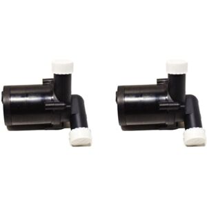 Tlily - 2PC Car Cooling System Auxiliary Water Pump for A3 Q2 Q3 Seat Circulation 5Q0965561C 5Q0965561E