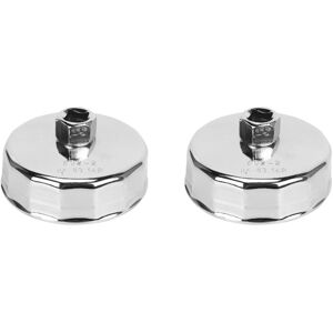 TLILY 2pcs 84mm 14 Key Sleeve Filter Cap Tool for Car Vehicle