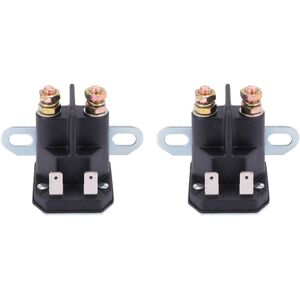TLILY 2pcs 862-1211-211-16 Solenoid 12V Relay AM138068 725-04439 Automobile Changeover