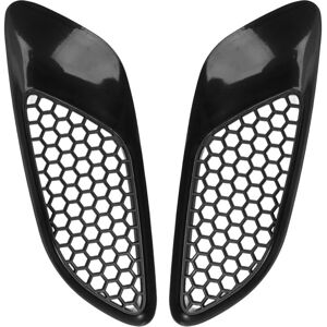 Tlily - 2PCS Air Vent for Real M3 Model Car Front Scoop Bonnet Hood Louvers E90 E91 E92 E93 abs