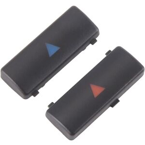Tlily - 2Pcs Car Air Conditioner a / c Temperature Control Panel Switch Button Key Cover for X5 E39 E53 525I 530I 540I M5 64116924315