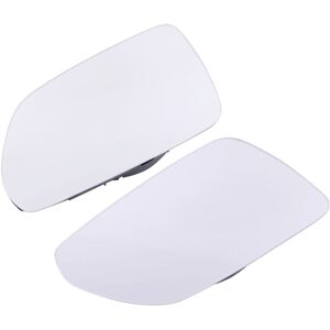 TLILY 2pcs Car Heated Rear View Mirror Glass Left & Right Door Side Wing Lens For-VW-Polo 2005-2010 1Z1857521F Car Styling