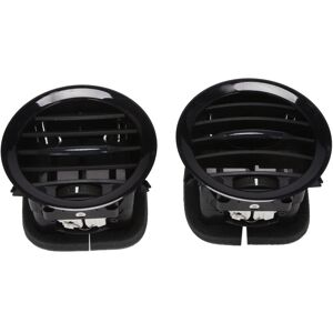 TLILY 2PCS Car Interior Heater A/C Air Vent Cover Outlet Grille for ADAM/CORSA D MK3 Conditioning Vents Trim Covers