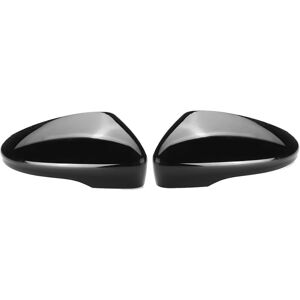Tlily - 2pcs Car Side Wing Mirror Cover Caps Rear View Mirror Case Cover For-VW Beetle cc Eos/Passat Scirocco