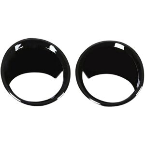 TLILY 2Pcs Glossy Black Car Front Fog Light Lamp Cover Trim for X1 F48 2016-2019