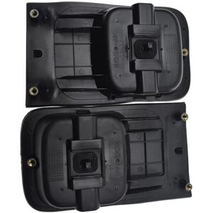 Tlily - 2PCS Left + Right Sliding Exterior Outside Door Handle for Hyundai H1 Grand Starex Imax I800 2007-2023 Black