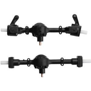 Tlily - 2Pcs Metal Gear Front & Rear Axle Bridge Replacement for B1 B14 B24 C14 C24 C34 C44 1/16 rc Car Spare Parts