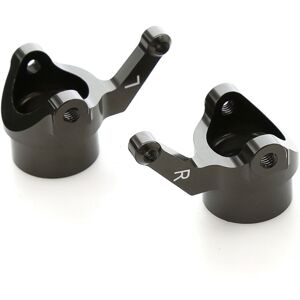 Tlily - 2Pcs Metal Steering Cup Knuckle IF221 for MP10 MP10T MP9 rc Car Upgrade Parts Accessories