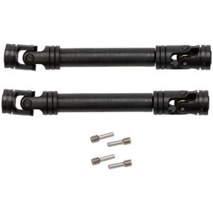 Tlily - 2PCS TRX4 Metal cvd Transmission Drive Shaft for 1/10 rc Car Crawler 312MM Wheelbase -4 Upgrade Parts