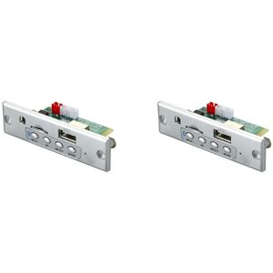 Tlily - 2X 2X25W Amplifier Mp3 Player Decoder Board 6V-12V Bluetooth 5.0 Car Fm Radio Module Support Tf usb Aux