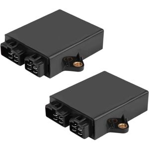 Tlily - 2X 4Rf-82305-00 Motorcycle Cdi Box Ignition Control Unit For Virago 250 Xv250 V-Star 250Cc 1995-2007 Black