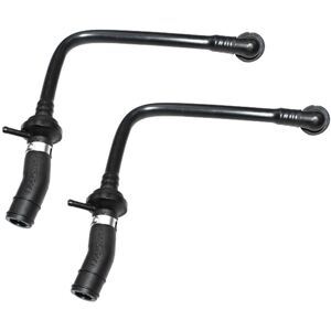 Tlily - 2X Brake Booster Vacuum Hose 1J0612041GD for alh tdi Golf 2001 2002 2003