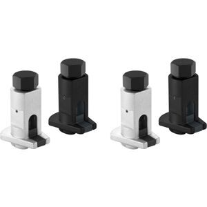 Tlily - 2X Car Hydraulic Shock Absorber Removal Tool Spreader Claw Strut Separator Suspension Ball Joint Socket Tool Kit