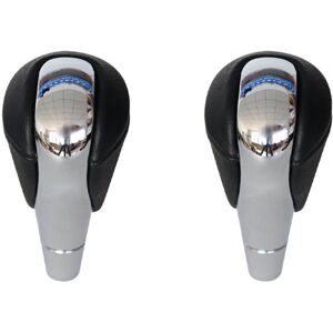 Tlily - 2X Car Leather Gear Shift Knob Head For ES330 ES350 GS460 IS250 LX470 LS460 RX350 RX400H