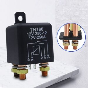 TLILY 2X Car Relay 12V 250A Continuous Type High Power Motorcycle Battery Control Switch Terminal Automotive Starter Relay