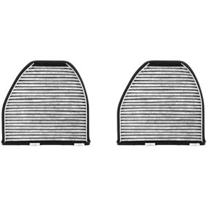 TLILY 2X Cooling System Car Cabin Air Filter for W204 W212 2128300318