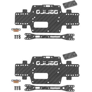 Tlily - 2X For K969 K979 K989 K999 Car Upgraded Fiber Chassis Lower Body Shell