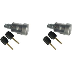 Tlily - 2X Ignition Barrel Switch with 2 Keys 1926227 for Transit MK8 2014-2019 Custom Tourneo 2012-2019