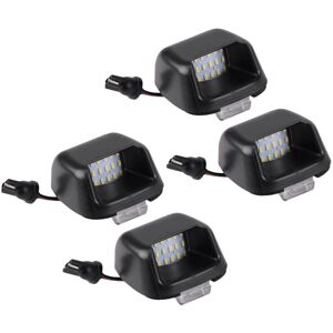 TLILY 2X led License Plate Light for Navara D40 2004-2018