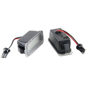 Tlily - 2X led Number License Plate Light for focus ii fiesta vii mondeo iv 2008-2019