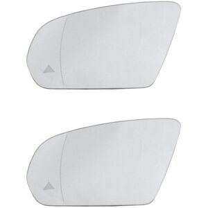 Tlily - 2X Left Side Wing Mirror Glass Blind Spot Heated For - c, e, s, glc Class W205 W222 W213 X253 2013-2021