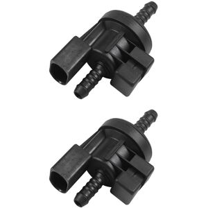 Tlily - 2X Solenoid Valve Fuel for Vapor Canister Purge for Audi A3 A4 A6 Q7 A8 for Jetta Golf 06E 906 517 06E906517A 0280142431