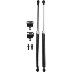 TLILY 2X Universal 400mm 300N Car Front Hood Cover Rear Trunk Boot Shock Lift Strut Support Bar Gas Spring