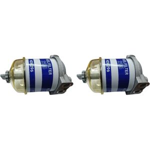 TLILY 2X Universal Fuel Filter Separator & Single Cup Set 7111-296 HDF296 296 Filter Elements