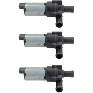 Tlily - 3Pcs 0392020034 Universal Auxiliary Electric Water Coolant Pump Additional for Car 12 Volt