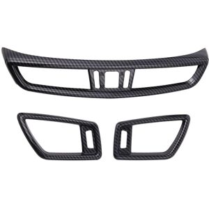 Tlily - 3Pcs Car ac Vent Center Air Conditioning Outlet Cover Trim for J11 x Trail T32 2014-2020