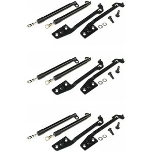 Tlily - 3Set Car Rear Tailgate Gas Shock Strut Bar Support Rod for triton L200 2015-2022