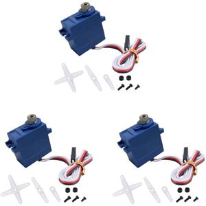 Tlily - 3X 2065R Waterproof Metal Gear Servo 2065 2065T 2065A for TRX4 TRX6 Summit 1/10 rc Car Upgrade Parts Accessories