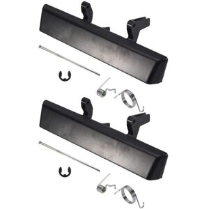 TLILY 2X 90606-EA810 90606-EB705 Car Rear Tailgate Trunk Handle for Nissan Frontier Navara D40 2004-2013