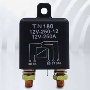 TLILY 3X Car Relay 12V 250A Continuous Type High Power Motorcycle Battery Control Switch Terminal Automotive Starter Relay