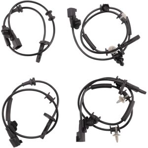 TLILY 4 Pcs Front Rear Left+Right Wheel Speed Sensor 118876100A ,118877100A for Tesla Model 3 2017- Model Y 2019-