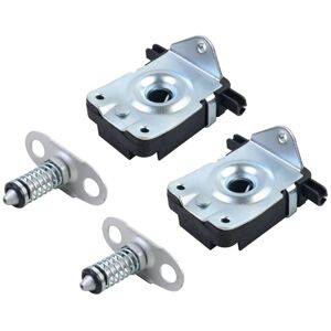 Tlily - 4 pcs Lower & Upper Left Right Catch Latch Hood Lock for E46 E39 E52 E53 51238229807 51238203859