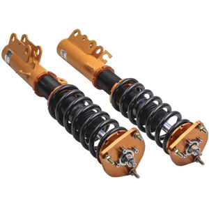 Maxpeedingrods - 4 Pieces Front Rear Performance Coilovers for Toyota Celica gt gts 1990-1993