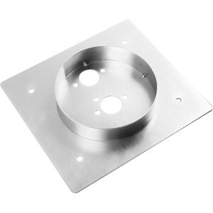 JALLERIA 40mm High Diesel Heater Mounting Plate, Stainless Steel Turret Planar Floor Mounting Bracket for Parking Auxiliary Heating, Compatible with