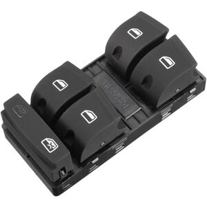 Tlily - 4F0959851 Driver Side Car Electric Master Window Lifter Control Switch For-Audi A3 A6 Q7 2004 - 2011 4F0959851F
