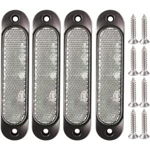 GOTRAYS 4pcs 12V-24V Marquage avant 27 led remorque, signalisation arrière led remorque Parking Turnals for Truck Bus Boat rv Trucks suv utv, White