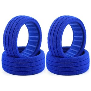 Tlily - 4Pcs 1/8 rc Car Tire Foam Sponge for Arrma kraton Redcat MP9 Hobao Upgrade Parts