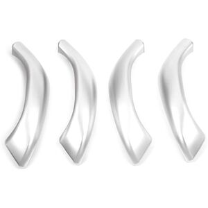 Tlily - 4Pcs abs Silver Car Inner Door Handle Cover Trim for bmw X1 F48 2016-2019 X2 F47 2018-2020