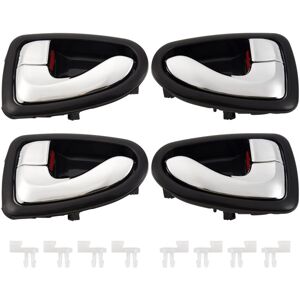 TLILY 4Pcs Car Inside Door Handle Front Rear Left Right for ACCENT / 2000-2006 8261022001LG 8262022001LG