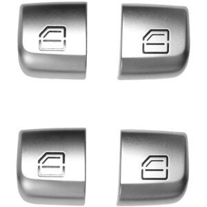 Tlily - 4PCS Door Window Glass Lifter Control Switch Button for c Class W205 glc W253