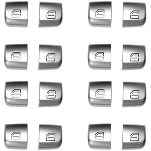 Tlily - 4PCS Door Window Glass Lifter Control Switch Button for Mercedes-Benz c class W205 glc W253