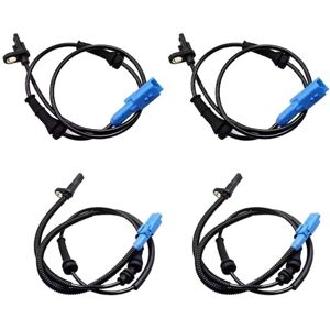 TLILY 4pcs for C3 II III C4 Cactus 2008 I 301 Front Rear ABS Wheel Speed Sensor 9805066080 9810846080