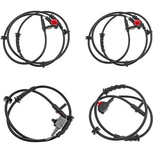 Tlily - 4PCS Front Rear Left Right abs Wheel Speed Sensor for Tiida C11 47910-ED500 47901-ED500 47900-ED500